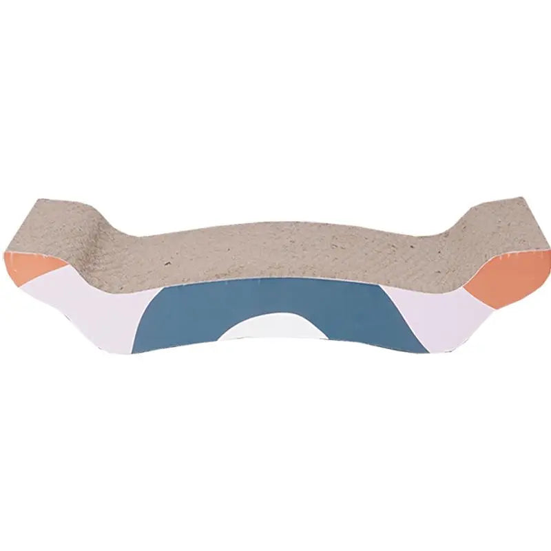 Memphis Cat Scratching Boards - Vibrant & Durable Corrugated Cardboard Scratcher for Cats